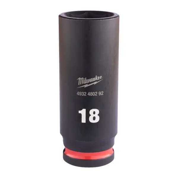 Milwaukee Dop SHOCKWAVE 3/8" lang 18mm - 4932480292