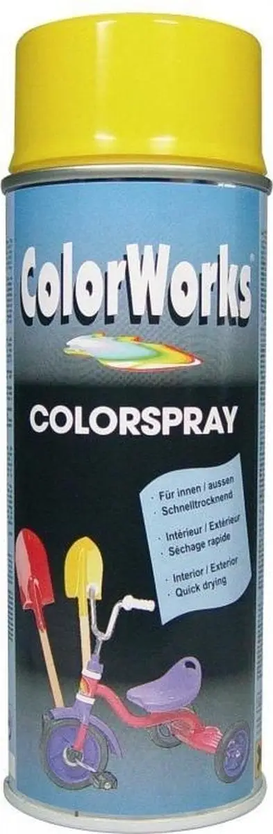 Colorworks Spuitbus Colors Sunshine Yellow - 400ML