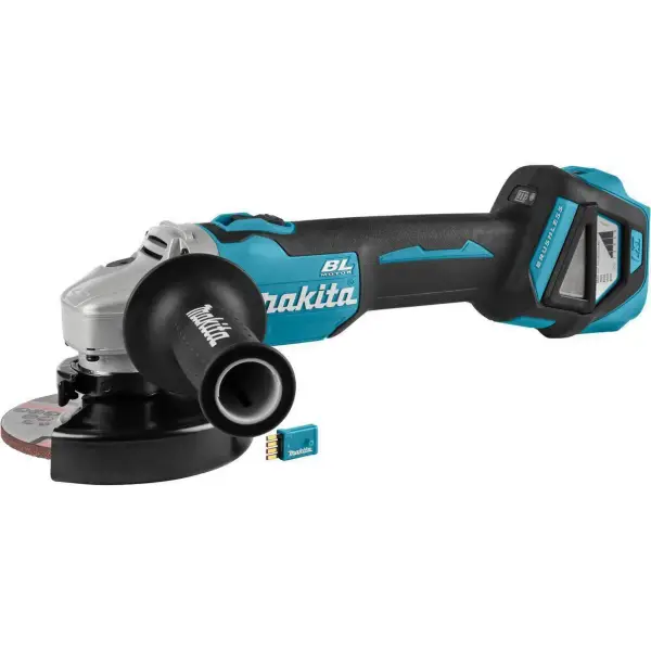Makita DGA512ZJU Accu Haakse Slijper 125mm AWS 18V Basic Body in Mbox