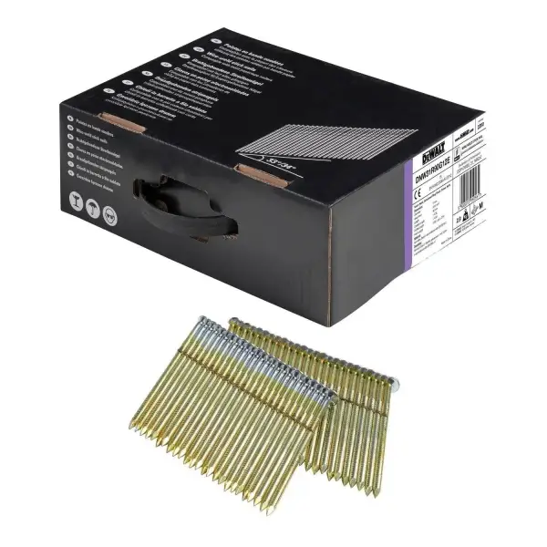 DeWALT 3.1x90mm Constructienagel W-WIRE G12 Geringd (2200 stuks) - DNW31R90G12E
