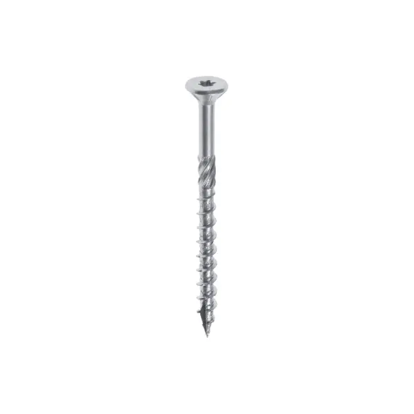 WOODIES® 6x50 Platverzonkenkopschroef Torx Verzinkt Deeldraad (200 stuks) - Ultimate - 61560401