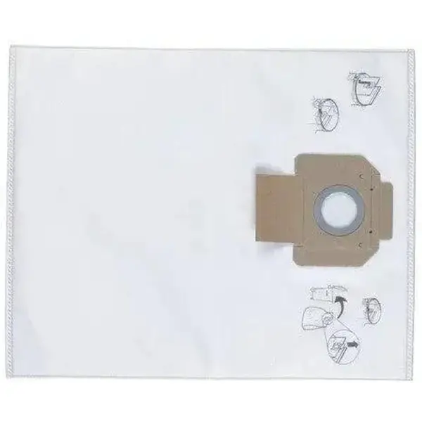 Milwaukee 30L Filterzakken Fleece (5 stuks) - 4932352307