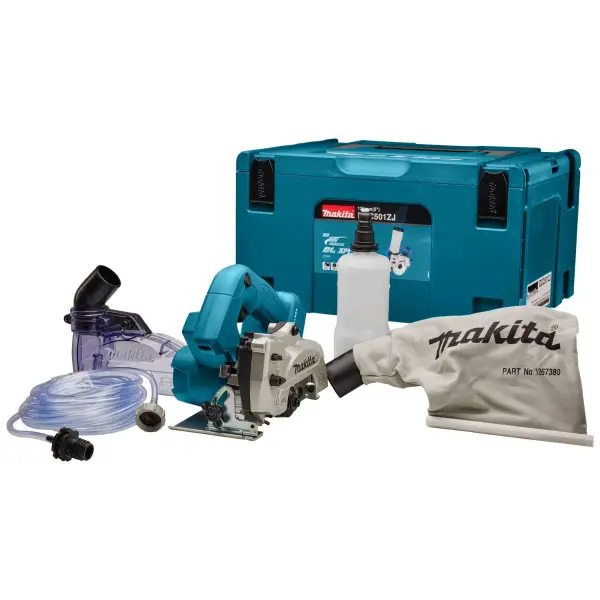 Makita DCC500ZJX6 Accu diamantsnijder 125mm set voor nat & droog 18V Basic Body in Mbox