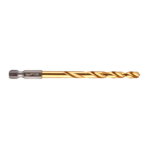 Milwaukee Metaalboor HSS-G Ti. SHOCKWAVE RED HEX 5,5 mm - 48894764