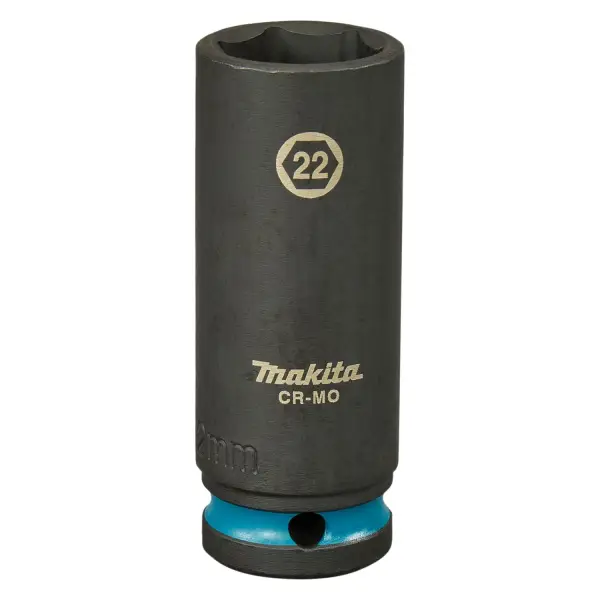 Makita 22 x 82 mm 1/2" Impact Black Krachtdop - E-16514
