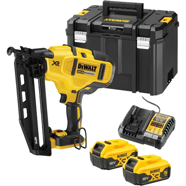 DeWALT DCN660P2 Accu afwerktacker 16Ga 18V XR 5.0Ah in koffer