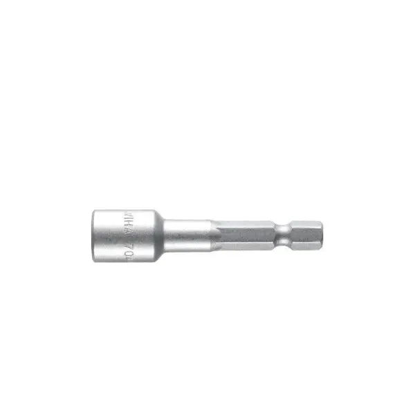 Wiha 55mm 7.0mm 1/4" Dopsleutelinzet Magnetisch Buitenzeskant - 04634