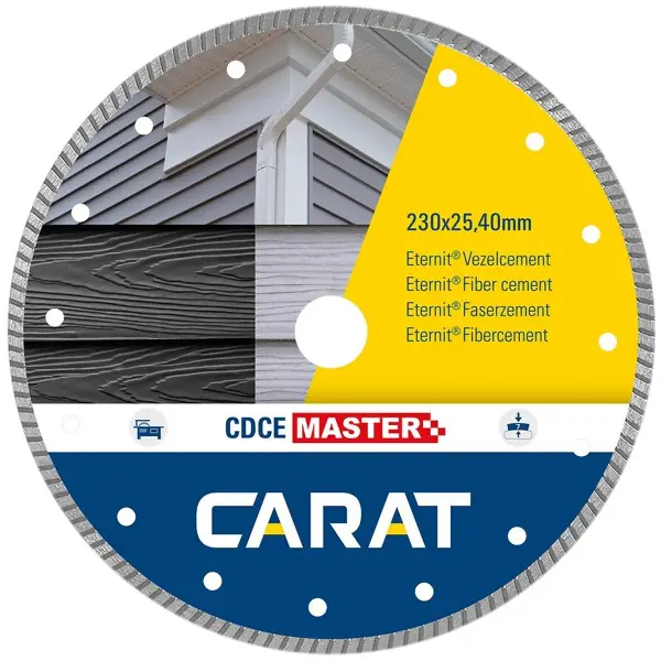 Carat Diamantzaag eternit CDCEM Ø 180 mm, asgat 22,23 mm - CDCEM18030