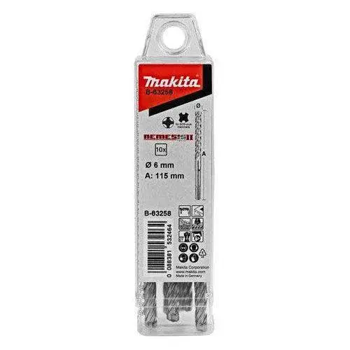 Makita 6X110Mm Sds-Plus Boor 10St - P4S: - B-63258