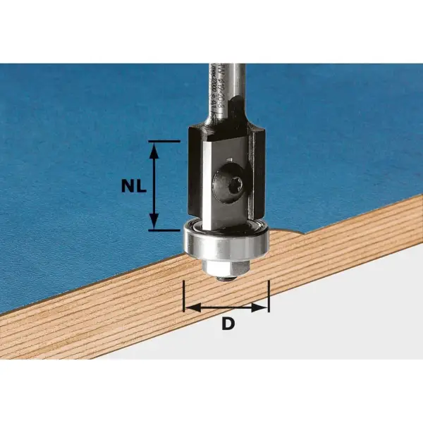 Festool HW S8 D19/20WM Z2 Keermes-kantenfrees - 491082
