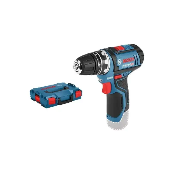 Bosch Professional GSR 12V-15 FC FlexiClick schroefboormachine + 1x hulpstuk 12V Basic Body in L-Boxx - 06019F6002