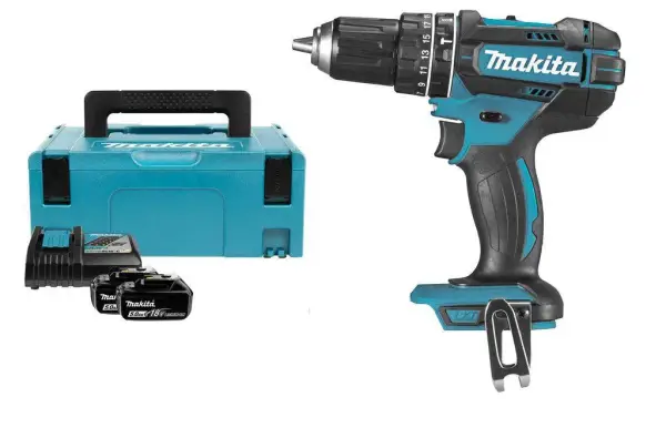 Makita DHP482RTJ Accu klop-/schroefboormachine 18V 5.0Ah in Mbox