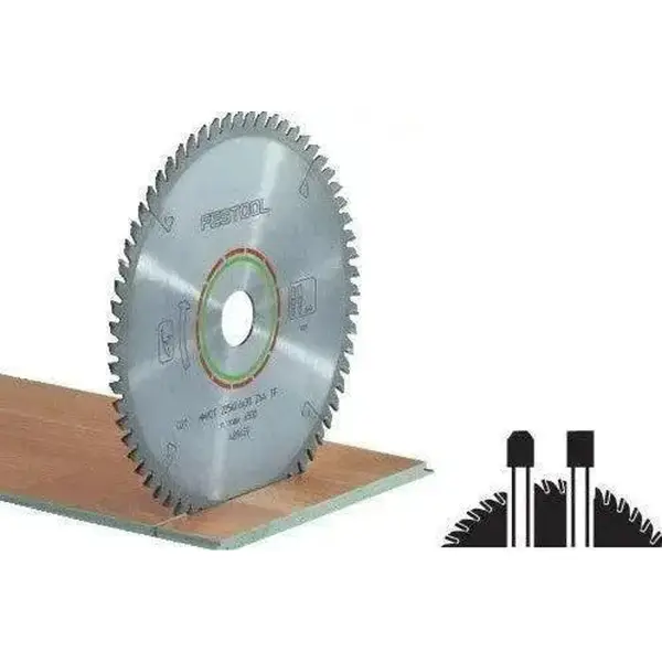Festool Ø 260mm Asgat 30mm 64T Cirkelzaagblad voor Laminaat | Laminate/HPL - 494606