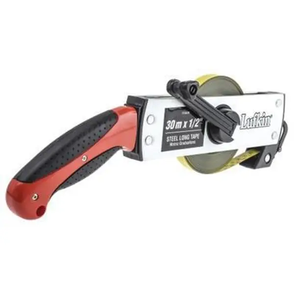 Lufkin 13mm x 30m Pistoolhandgreep rolbandmaat stalen frame - FT30CM