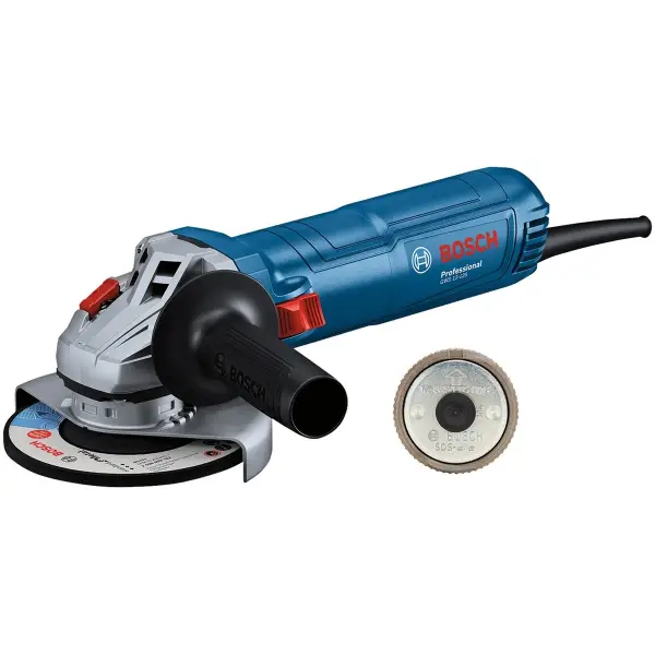 Bosch Professional PRO GWS 12-125 Haakse slijper 125 mm 1200W + SDS moer - 06013A6104