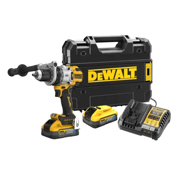 DeWALT DCD1007H2T Accu klop-/schroefboormachine 18V XR 5.0Ah POWERSTACK in TSTAK
