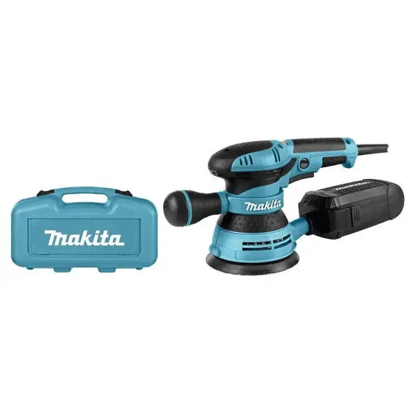 Makita BO5041K Excenter Schuurmachine Ø125mm 300W 230V in koffer