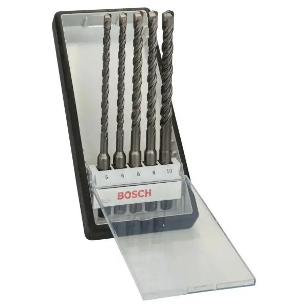 Bosch 5-delige Robust Line hamerborenset SDS-Plus - Professional - 2607019928