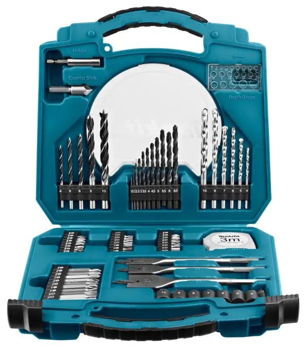 Makita 71-delig Boor- en Schroefbitset in koffer - D-47145