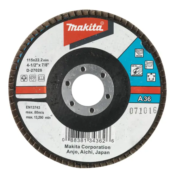 Makita A36 115mm Lamellenschuurschijf - D-27028