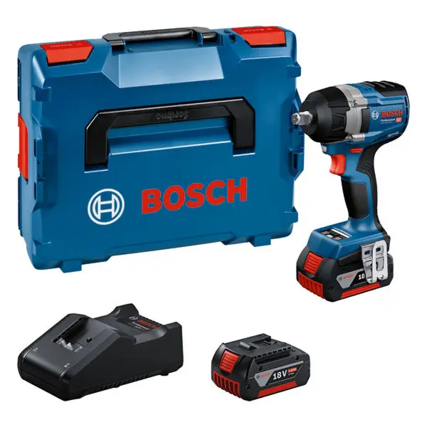 Bosch Professional PRO GDS 18V-750 C Accu slagmoersleutel 750Nm 1/2" 2x 5.0Ah - 06019L9003