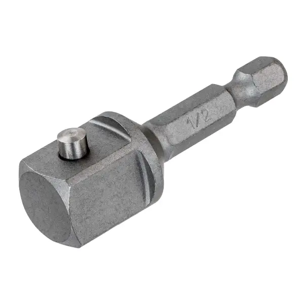 DeWALT IMPACT slagschroefadapter 1/4" zeskant naar 1/2" vierkant - DT7512