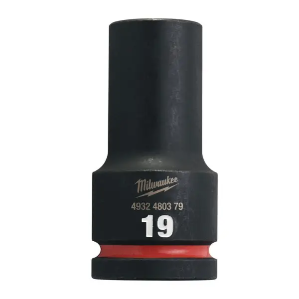 Milwaukee 19 mm 3/4" Krachtdop lang - ShockWave™ - 4932480379