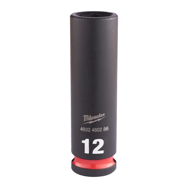 Milwaukee Dop SHOCKWAVE 3/8" lang 12mm - 4932480286