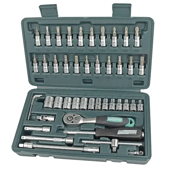 Mannesmann 46-delige 1/4" doppendoos (2040)