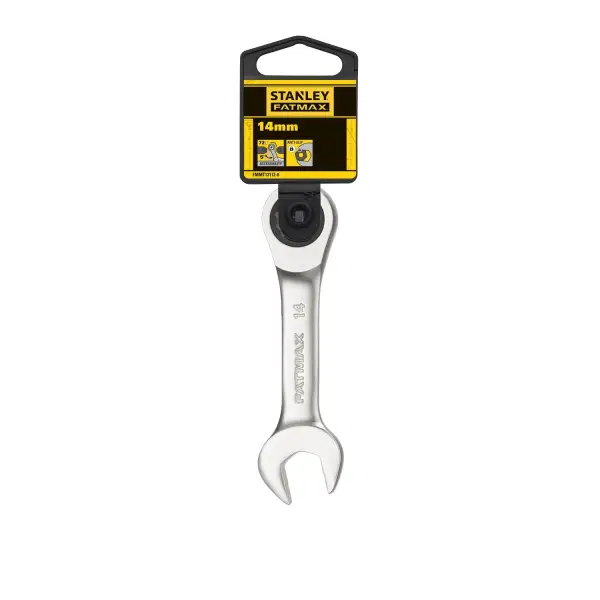 Stanley 14mm Stubby Ringsteeksleutel met ratel - FatMax - FMMT13112-0