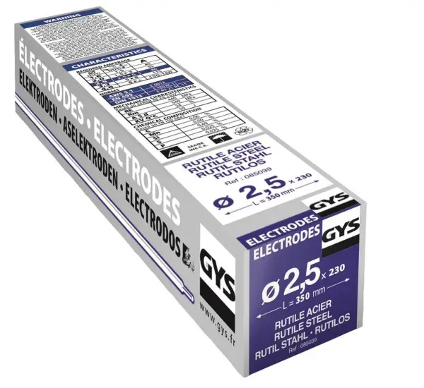 GYS O2.5mm Elektrodes staal (x230) - 5193085039