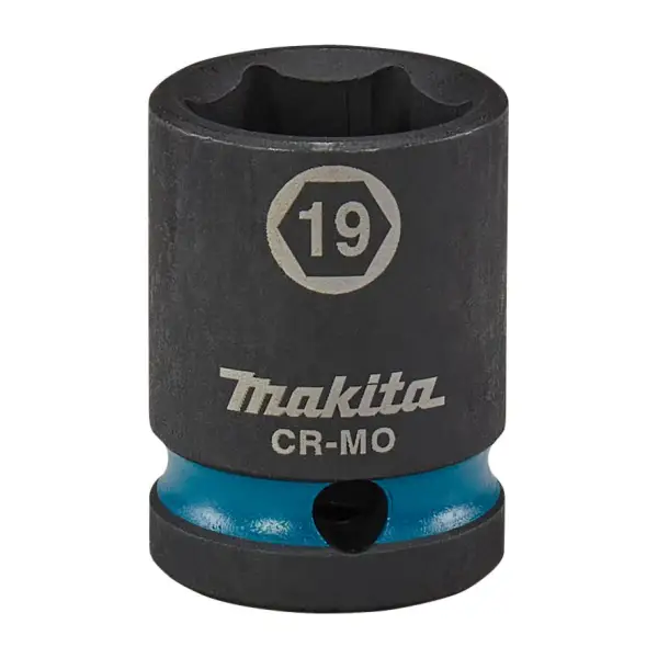 Makita 19 x 38 mm 1/2" Impact Black Krachtdop - E-16156