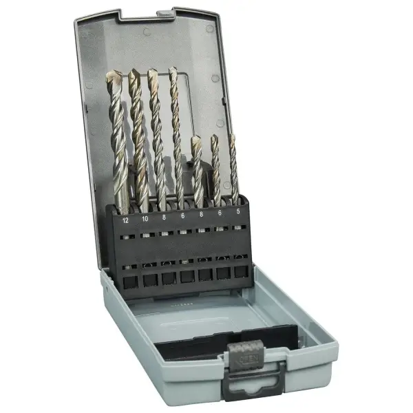 Makita 7-delig Hamerborenset SDS-Plus in Cassette - B-49046