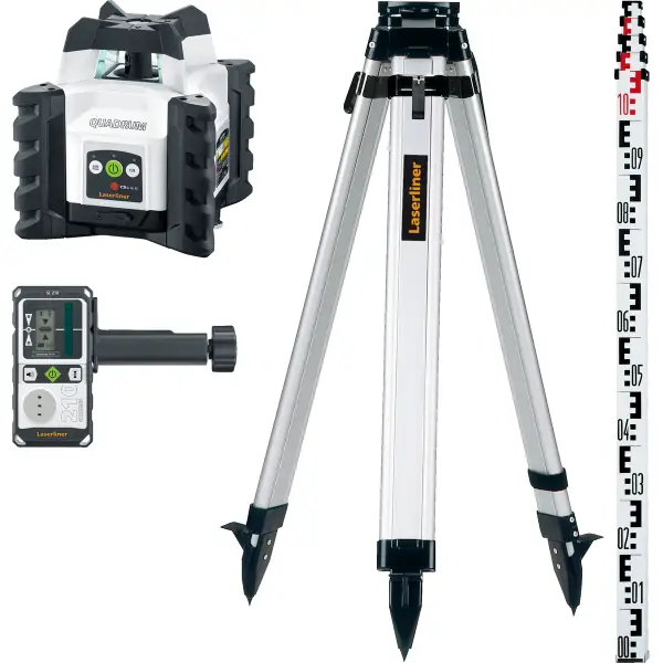 Laserliner Quadrum Compact G 210S Set 165 cm Rotatielaser - 053.610A