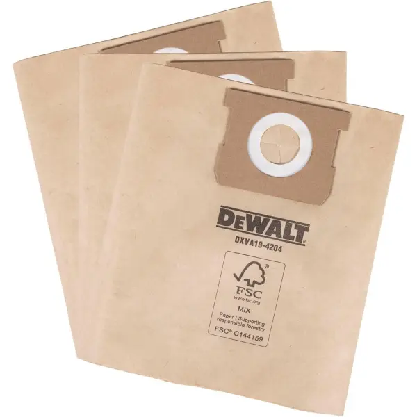 DeWALT Stofzuigerzak - voor 20-30 L - 1 stuks