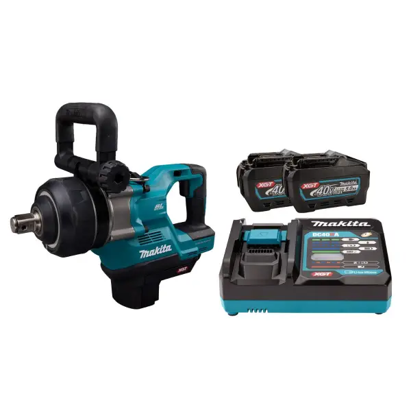 Makita TW009GT201 Accu slagmoersleutel 1" XGT 40 V Max 5.0Ah in koffer