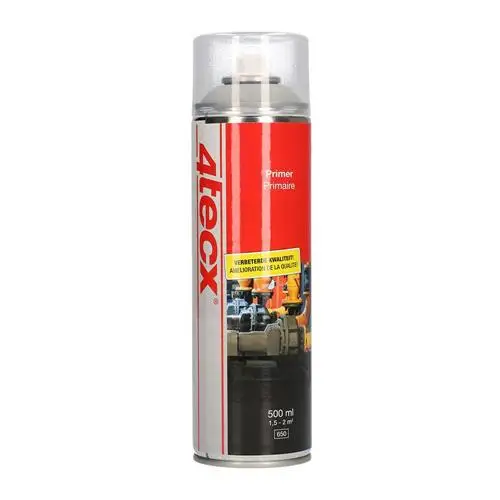 4tecx Verfspray Primer Grijs 500Ml