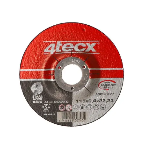 4tecx Afbraamschijf 125mm | 22,23mm - 4062000149