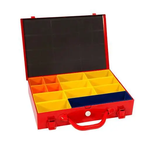 4tecx Sysbox 335X230X70Mm Rood 13-Vaks