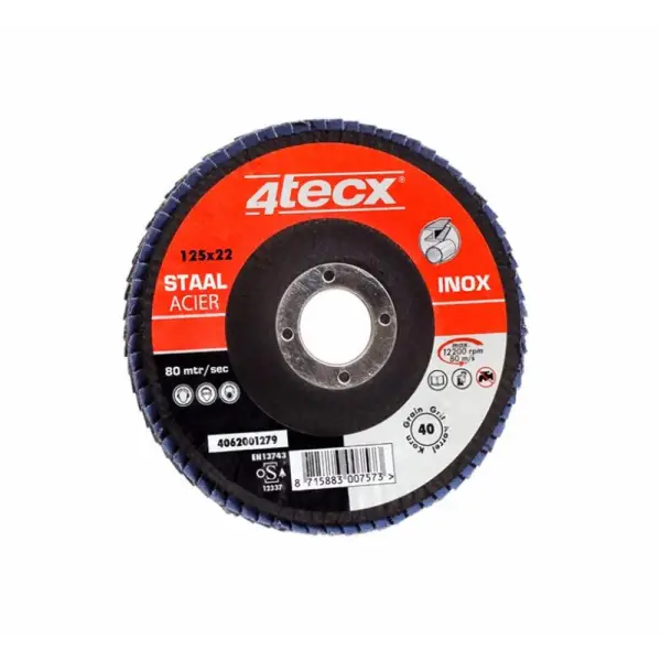 4tecx Lamellenschijf 115mm K60 - 4062001243