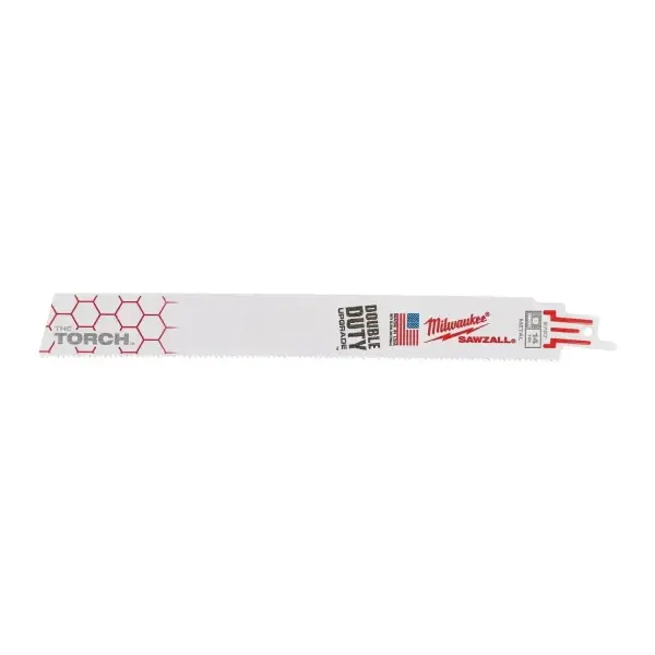 Milwaukee Heavy duty reciprozaagbladen voor metaal TORCH 230 x 14 Tpi - VE=25 - 48008787