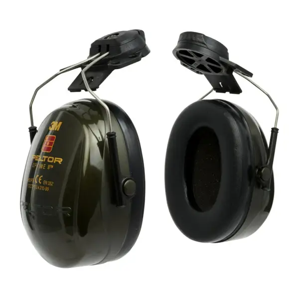 3M PELTOR™ Optime™ II H520P3 Oorkap gehoorbescherming voor helm groen 31dB - OPT2P3E