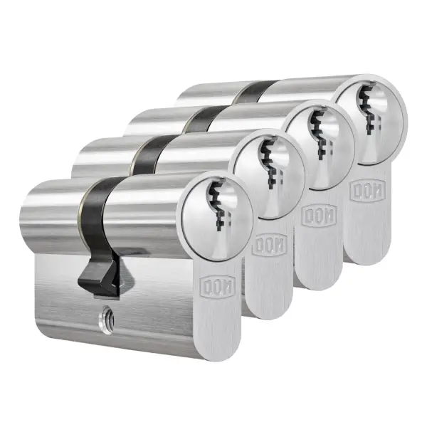 DOM 333 Plura Profielcillinder T-koppeling 30/30 SKG** VE=4 - 333PLAT001P4