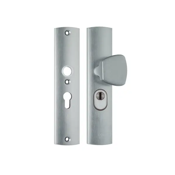 AXA 6665 Veiligheidsbeslag Curve Plus S-knop PC55 anti-kerntrek F1 - 6665-51-11/55