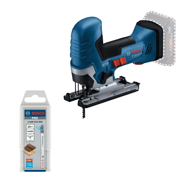 Bosch Professional PRO GST 18V-125 S Accu decoupeerzaag + 25x zaagblad - 0615V0003B