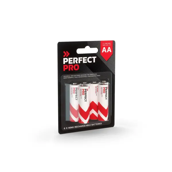 Perfectpro B-AA6 NiMH Batterijen AA 2500 mAh - VE=6