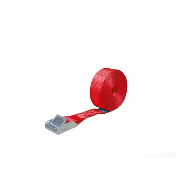 4tecx Spanband eindloos met gesp 25mm x 3m rood - 4065000027