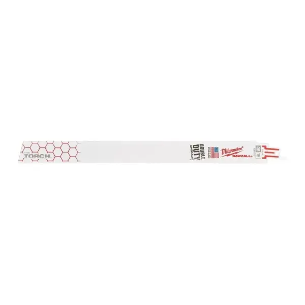 Milwaukee Heavy duty reciprozaagbladen voor metaal TORCH 300 x 18 Tpi - VE=25 - 48008789