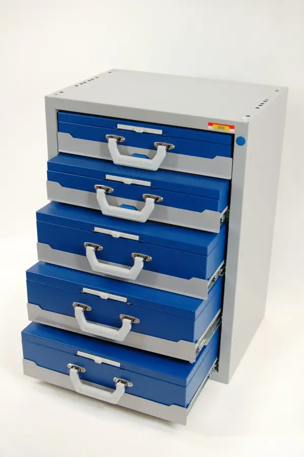 Little Jumbo Lege kast voor stalen koffers 2x66 en 3x100 mm - 2195366903