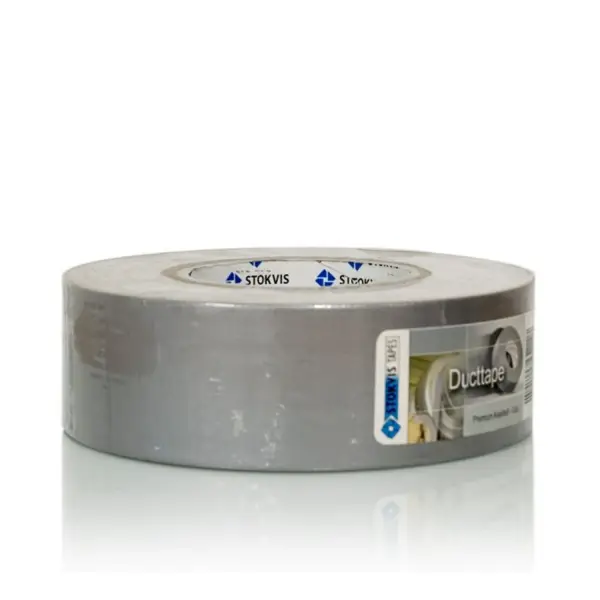 Stokvis Ducttape Grijs 50x50mm - 10944